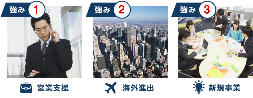 営業支援・海外進出・PR戦略